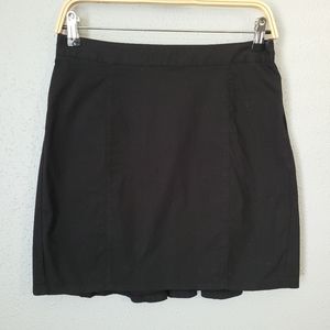 Ashley O'Rourke Black Mini Pleated Skirt Size Small